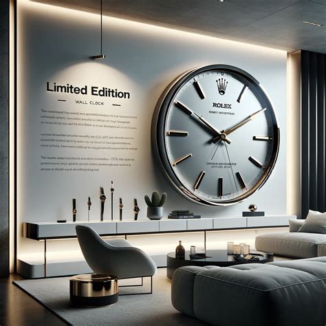 large rolex clock